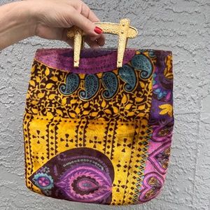 Vintage 70' Envelope Clutch Harry Rosenfeld